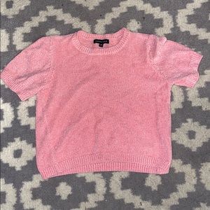 Kendall & Kylie pink crop top